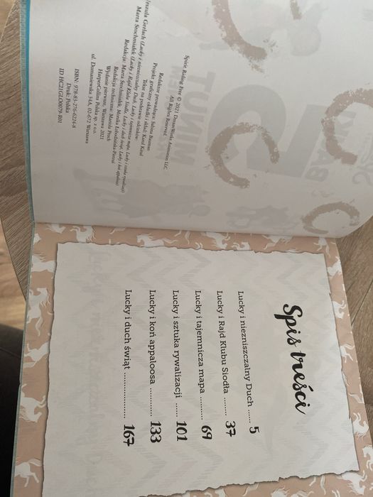 Ksiazka bajki 5 minut przed snem Spirit Mustang