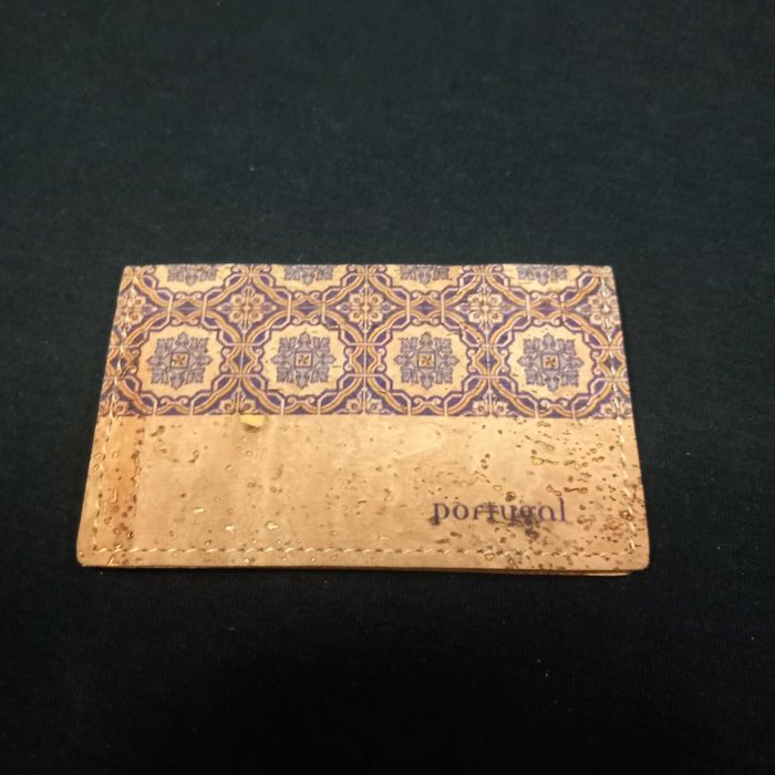 Porta cartões em cortiça