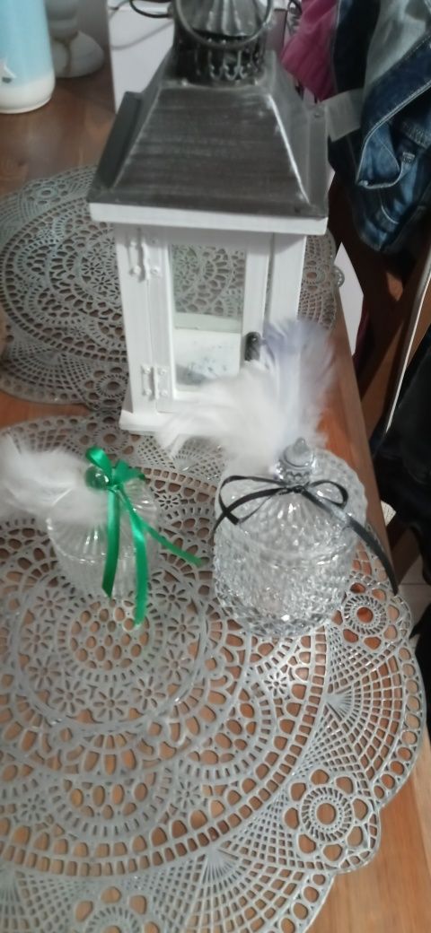 Lampa IKEA plus lapion i dwa szklane pojemniki całość 80zl