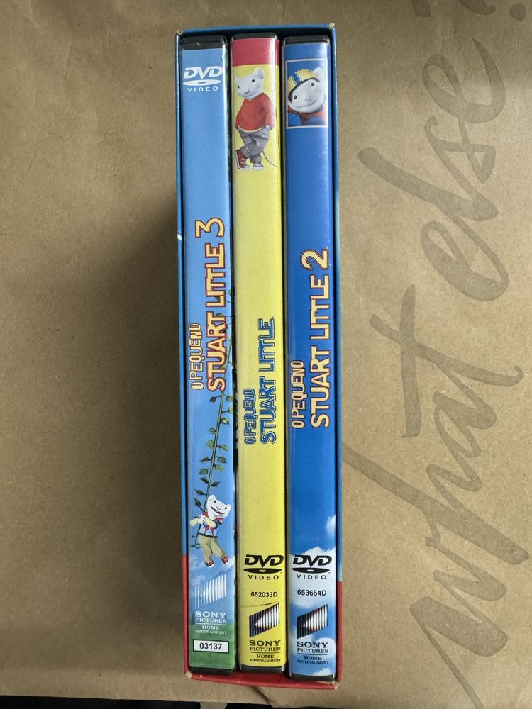 Caixa DVD’s Stuart Litle