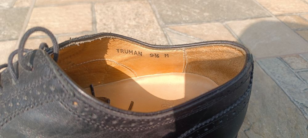 Італійські шкіряні туфлі "Truman" 43-43.5р