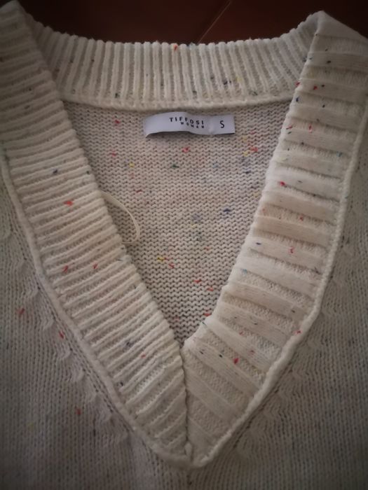 Camisola Tifossi branca tamanho S