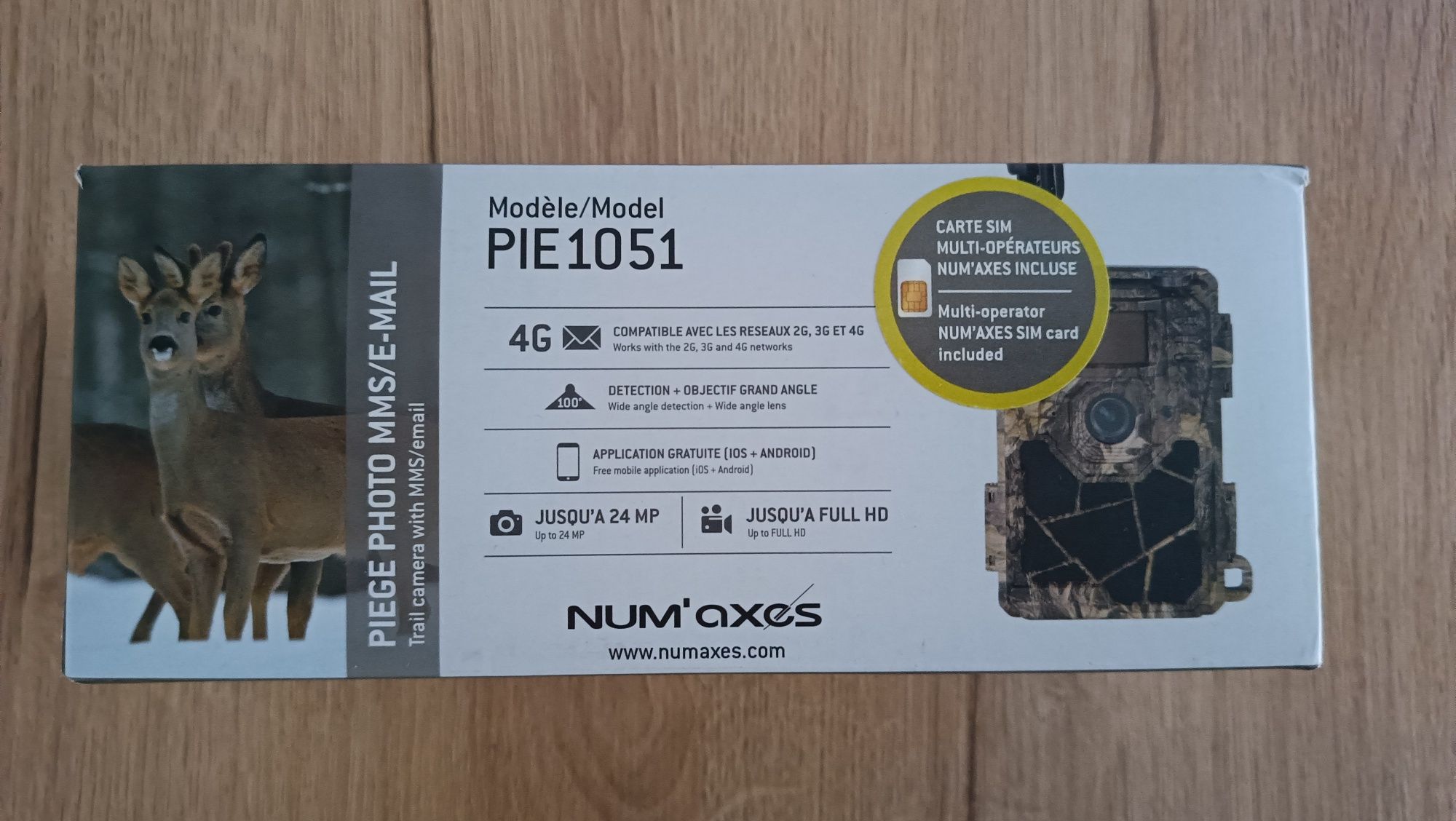 Fotopułapka, monitoring Numaxes PIE 1051 4G