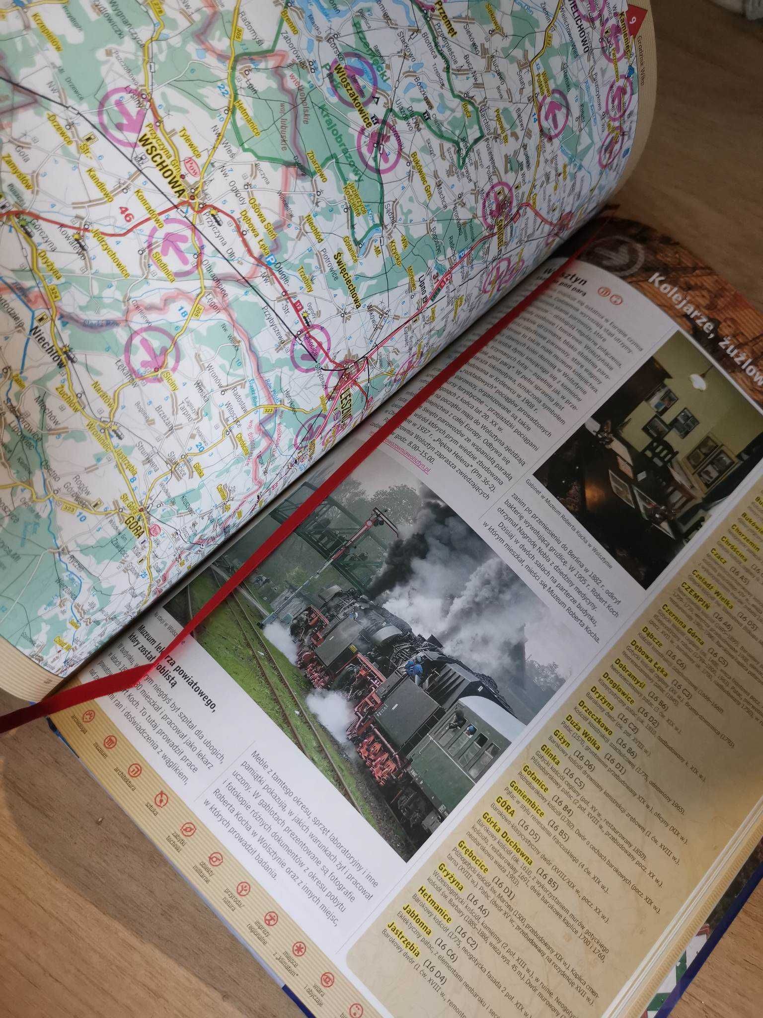 Demart Polska Niezwykła -  Wielkopolska Atlas samochodowy NOWA