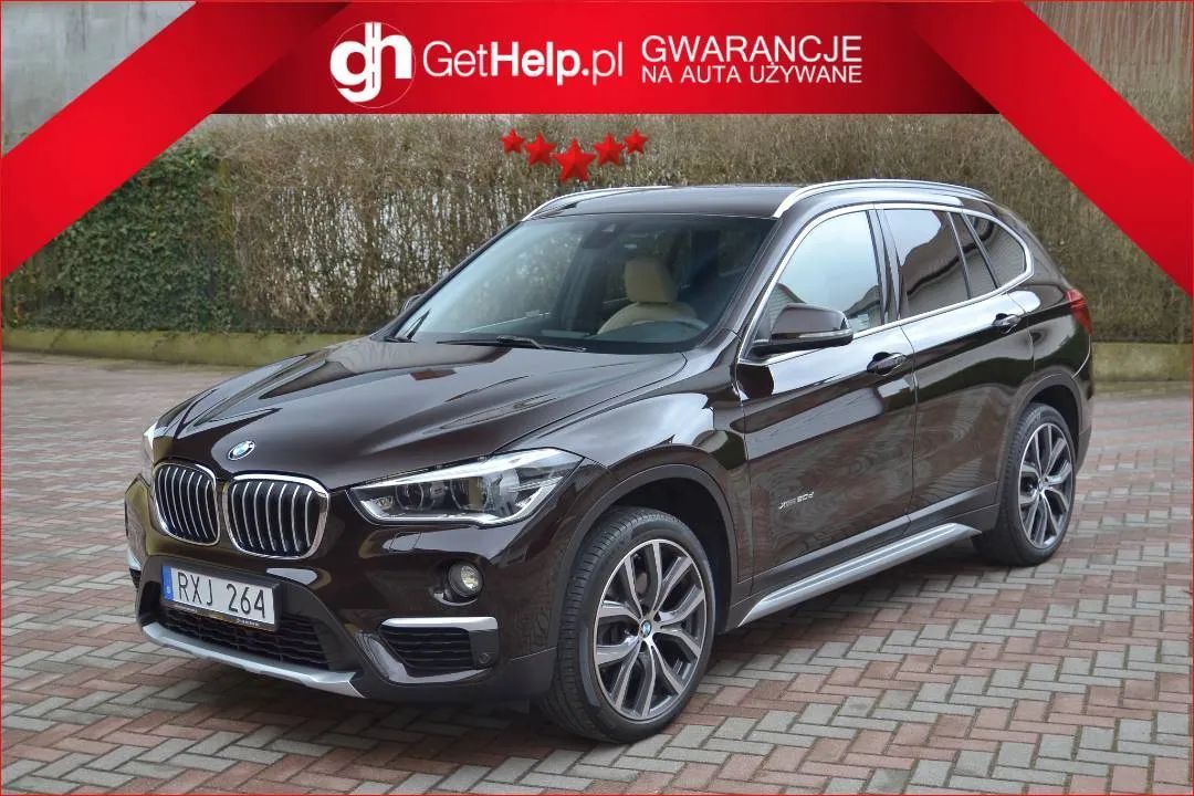 BMW X1 2.0 Diesel 190 Km Xdrive Skóra Xenon Mega Stan Gwarancja 1 Rok