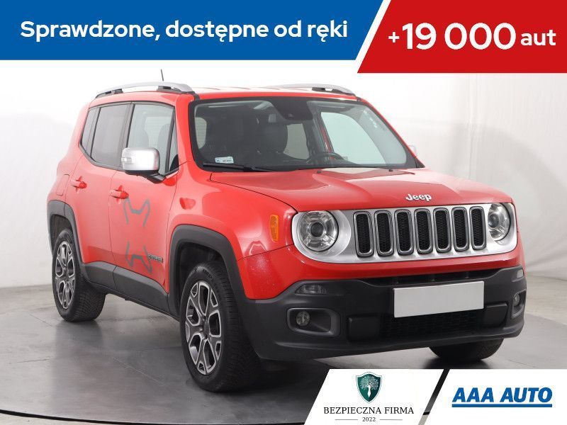 Jeep Renegade 1.4 MultiAir, Salon Polska, GAZ, Automat, Navi, Xenon, Bi-Xenon,