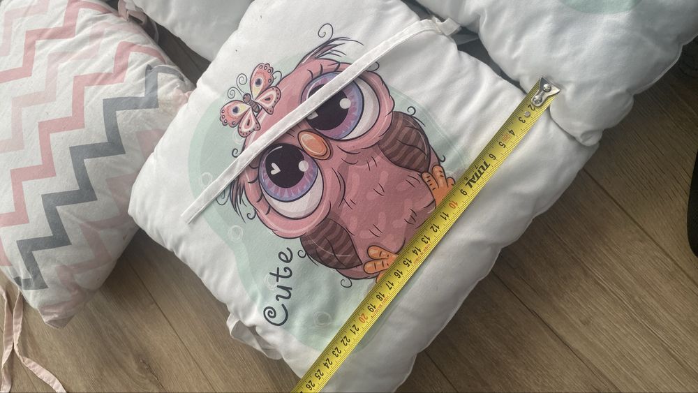 Бортики в дитяче ліжко, захист в ліжечко