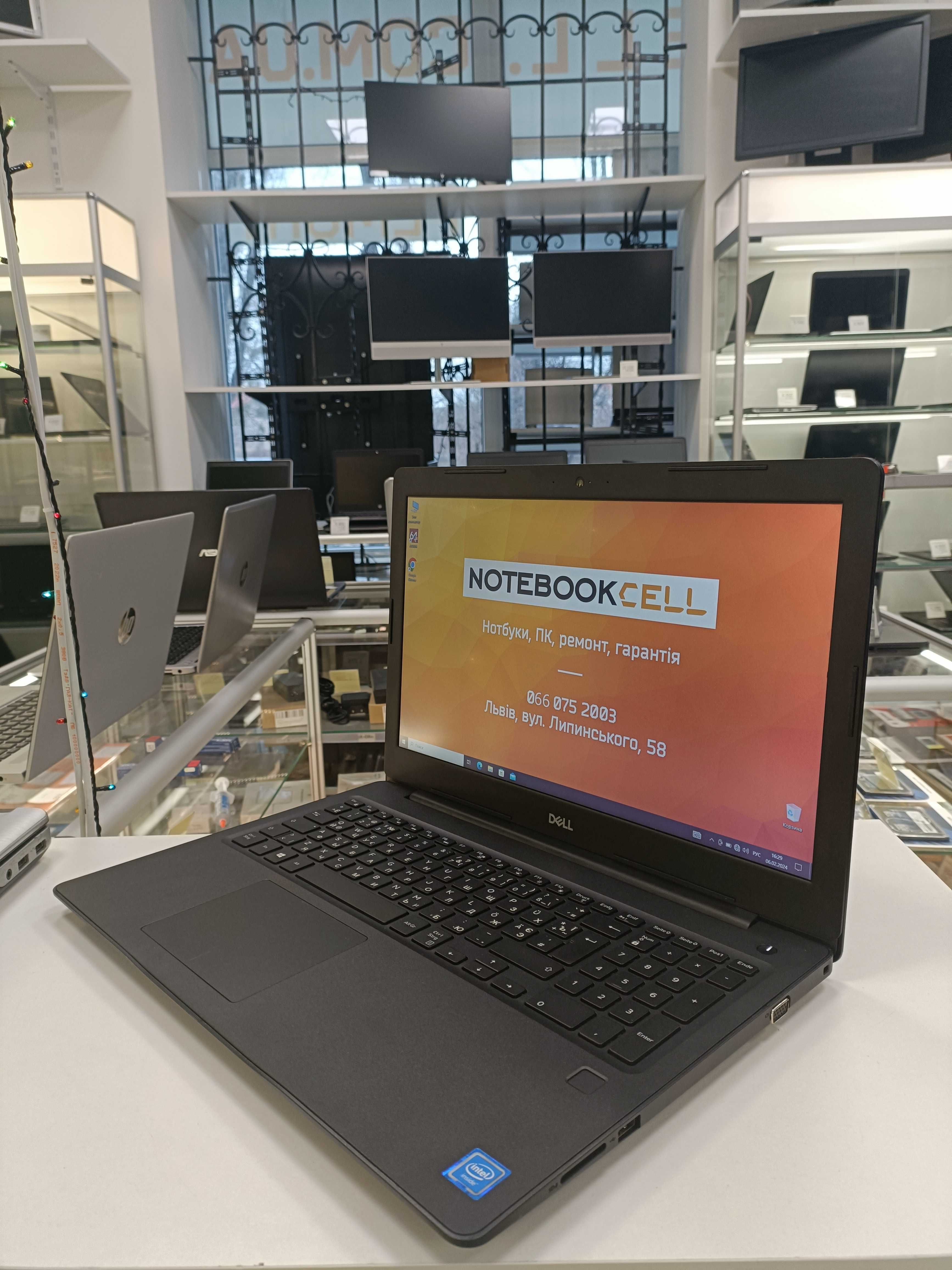 Гарантія!Dell latitude 3590/ 15,6 FHD TN/Celeron 3865U/RAM4GB/SSD 120