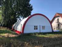 Hala plandekowa R30 / 9,2 x 4,9 x 16,6 m, Bezpośrednio od producenta