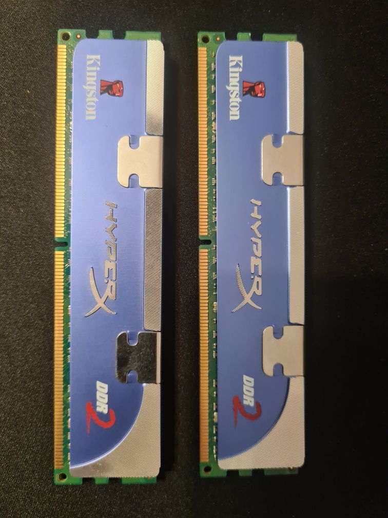 DDR2-800 PC2-6400 CL4 2x2GB 4GB - Kingston HyperX