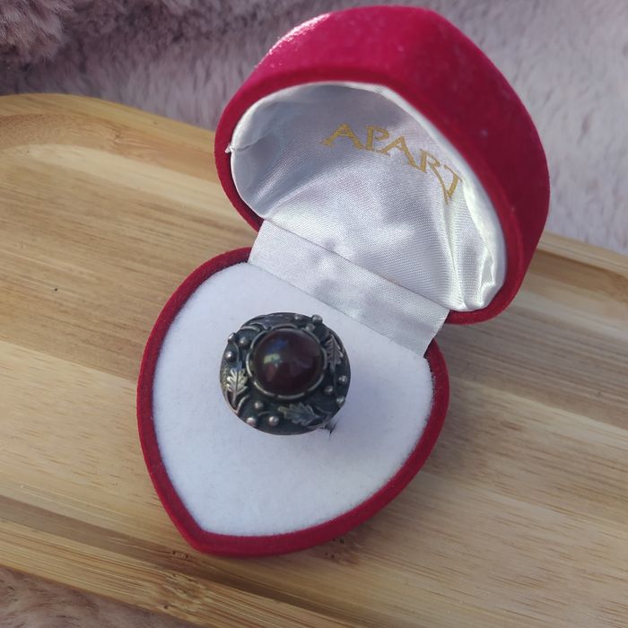 Srebrny pierścionek Warmet Dąbek