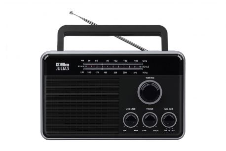 Eltra Julia Radio Czarna, Model 820 - Odbiornik Radiowy
