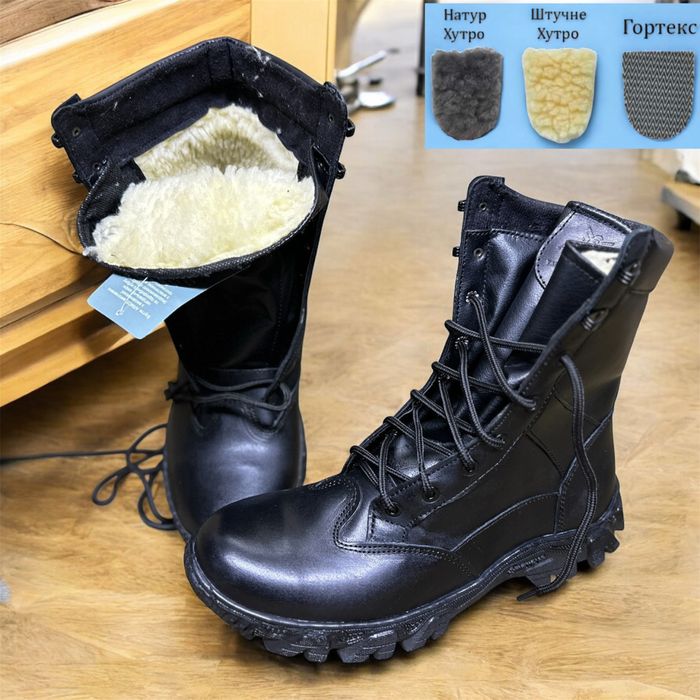 Берці зимові хутро штучне натуральне утеплювач Gore-Tex 36-48 розн/Опт