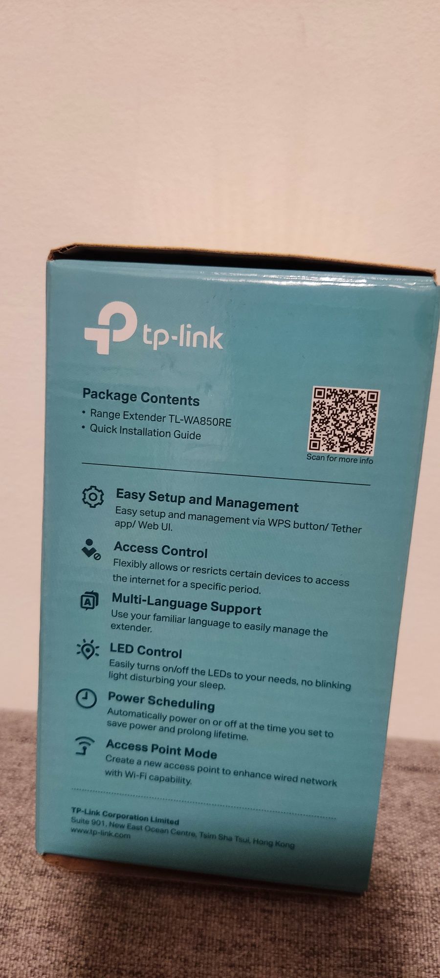 Repeater wzmacniacz sygnału wifi tp-link
