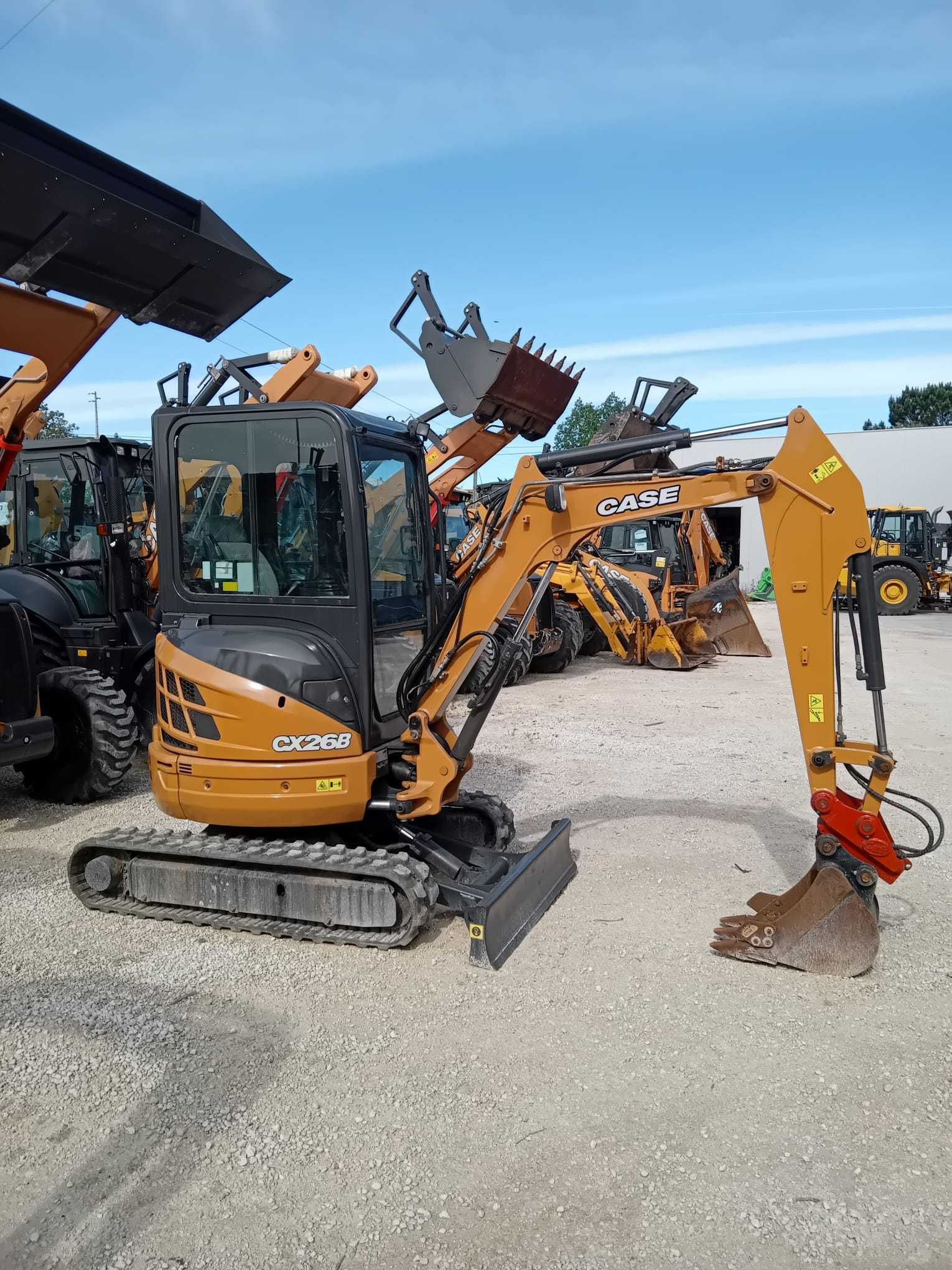 Case CX26B mini escavadora de rastos