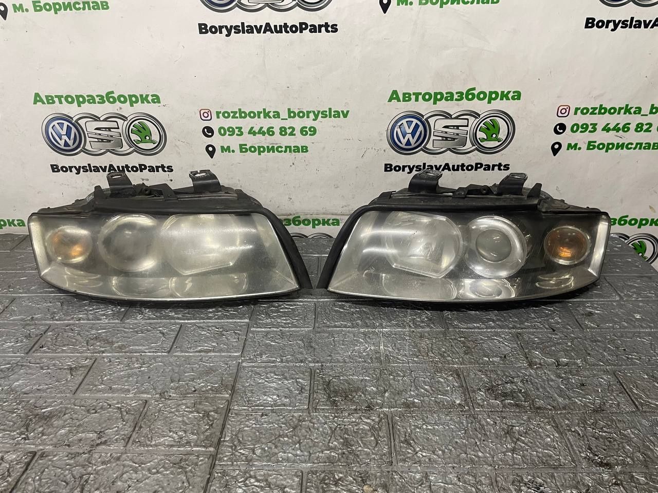 Фари Фара передня Audi A4 B6 Ауді А4 Б6