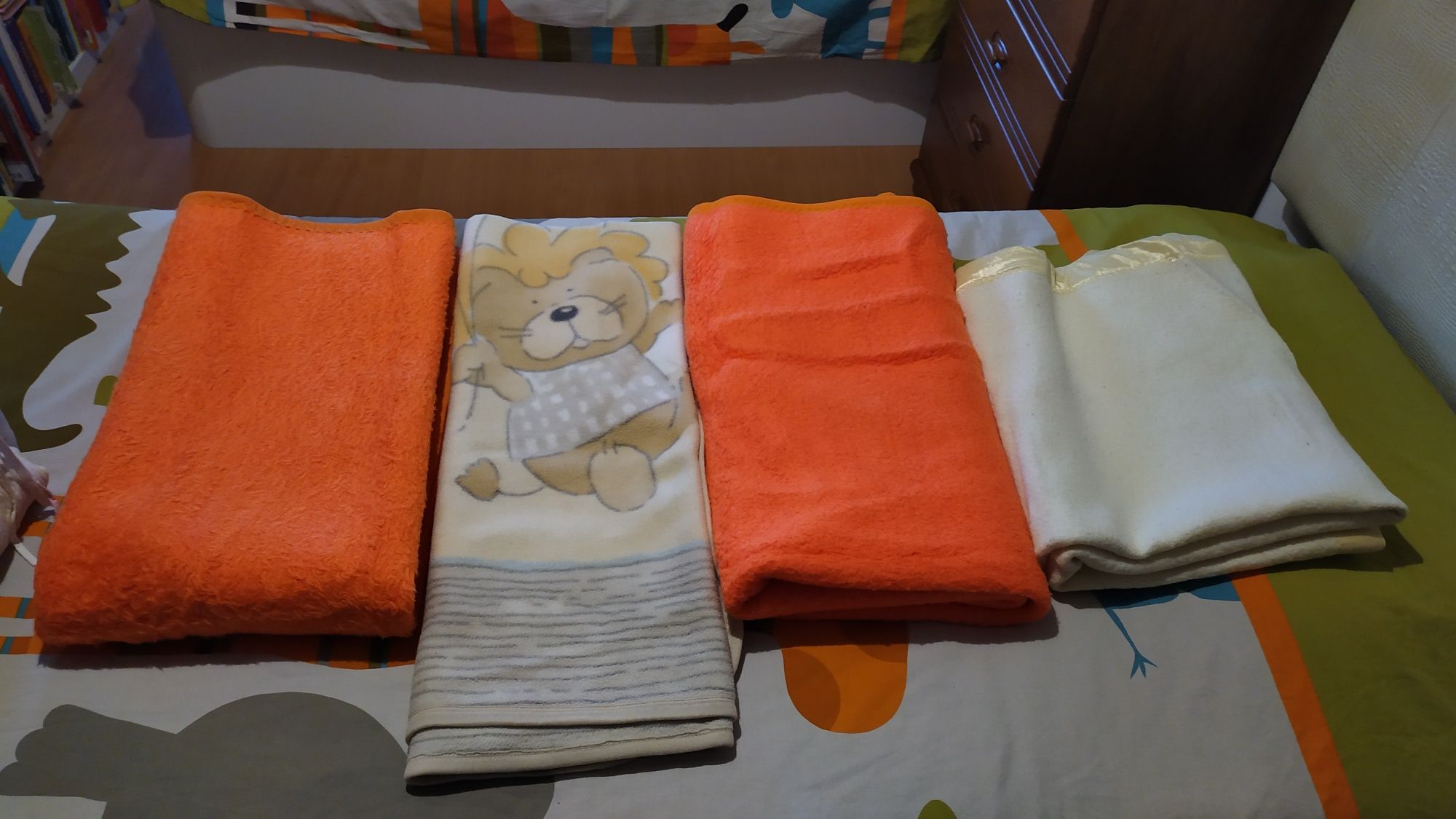 4 cobertores berço cama de grades+ OFERTA DE ENVIO