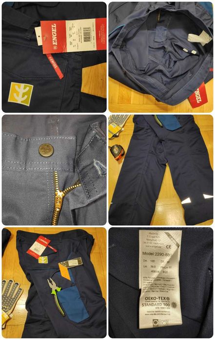 НОВі Розмір 56 (54) ENGEL 2290 Galaxy LightWork Trousers Штани майстра
