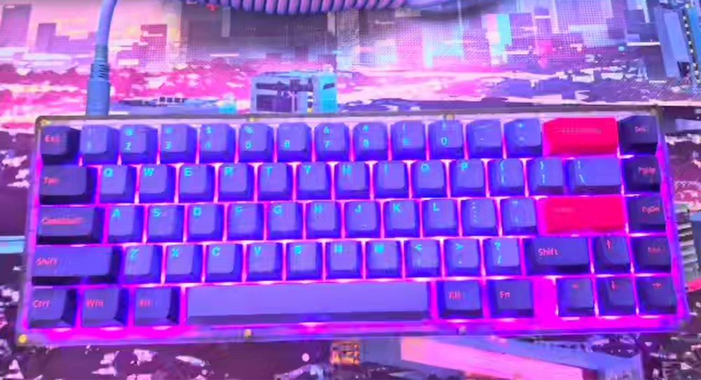 Teclado Custom Completo KBD67 Lite R2