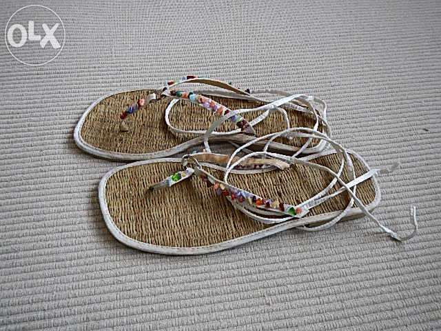 letnie sandały japonki. Rozmiar 40, długość wkładki 25,5 cm