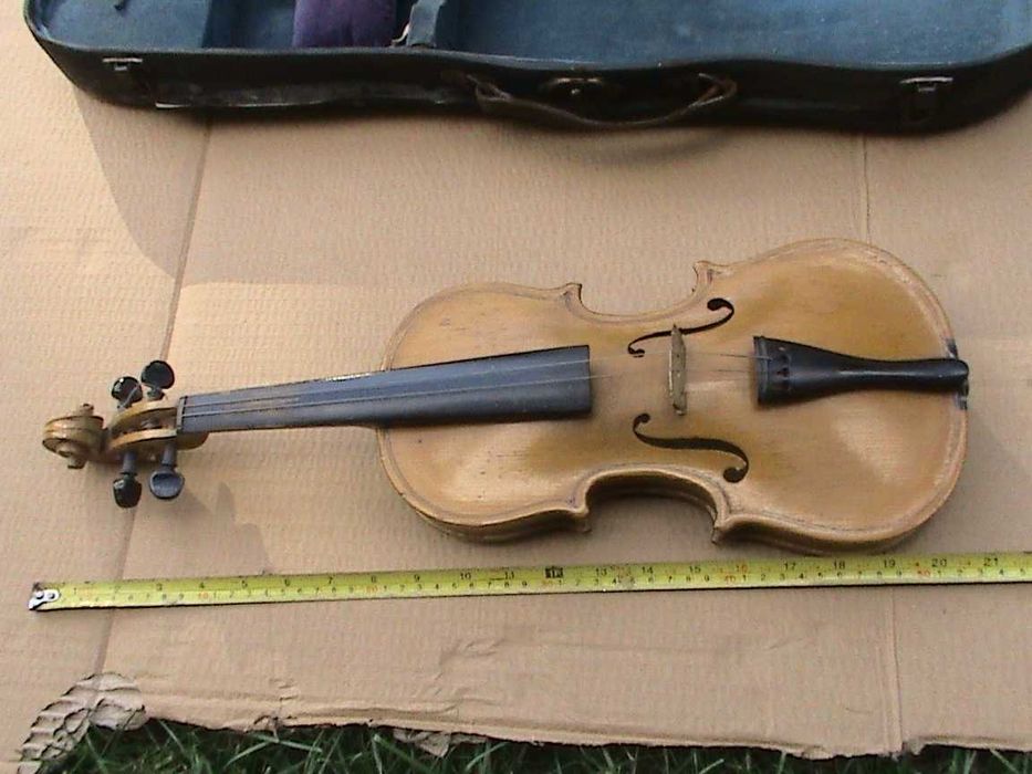 Piękne skrzypce przedwojenne z futerałem - Rzadkość