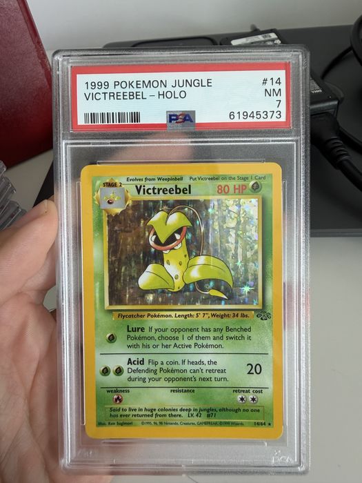 Carta pokemon graded victrebeel holo jungle
