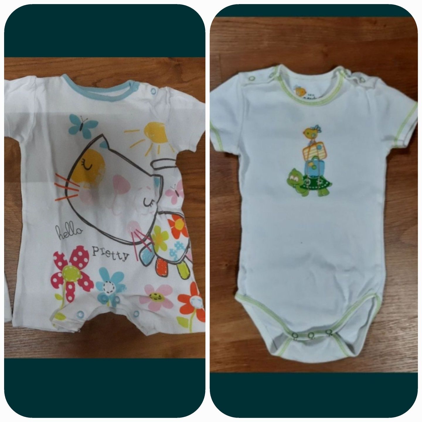 Pijamas e Bodys de bebé dos 3 aos 6 meses