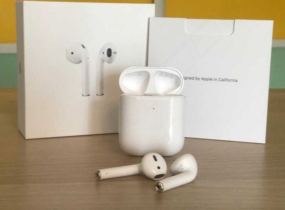 Беспроводные Airpods 2 Airoha 1в1 + чехол