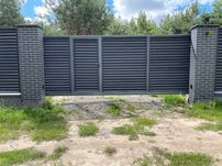 Откатные ворота\Відкатні ворота, Ворота на роликах, Каркас ворот