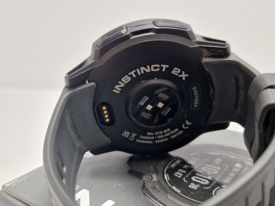 Smartwatch Garmin Instinct 2X Solar grafitowy GWR OD 03.2025
