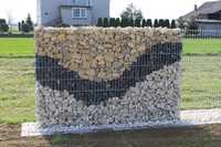 gabion gabiony kosz 163x250x24cm ogrodzenie