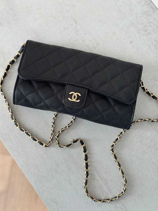 Сумка Chanel black / Сумка жіноча Шанель Чорна
