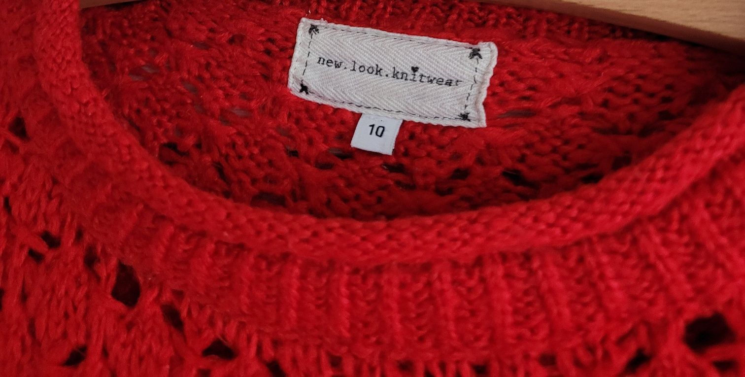 Świetny sweterek w ładne wzorki M New Look