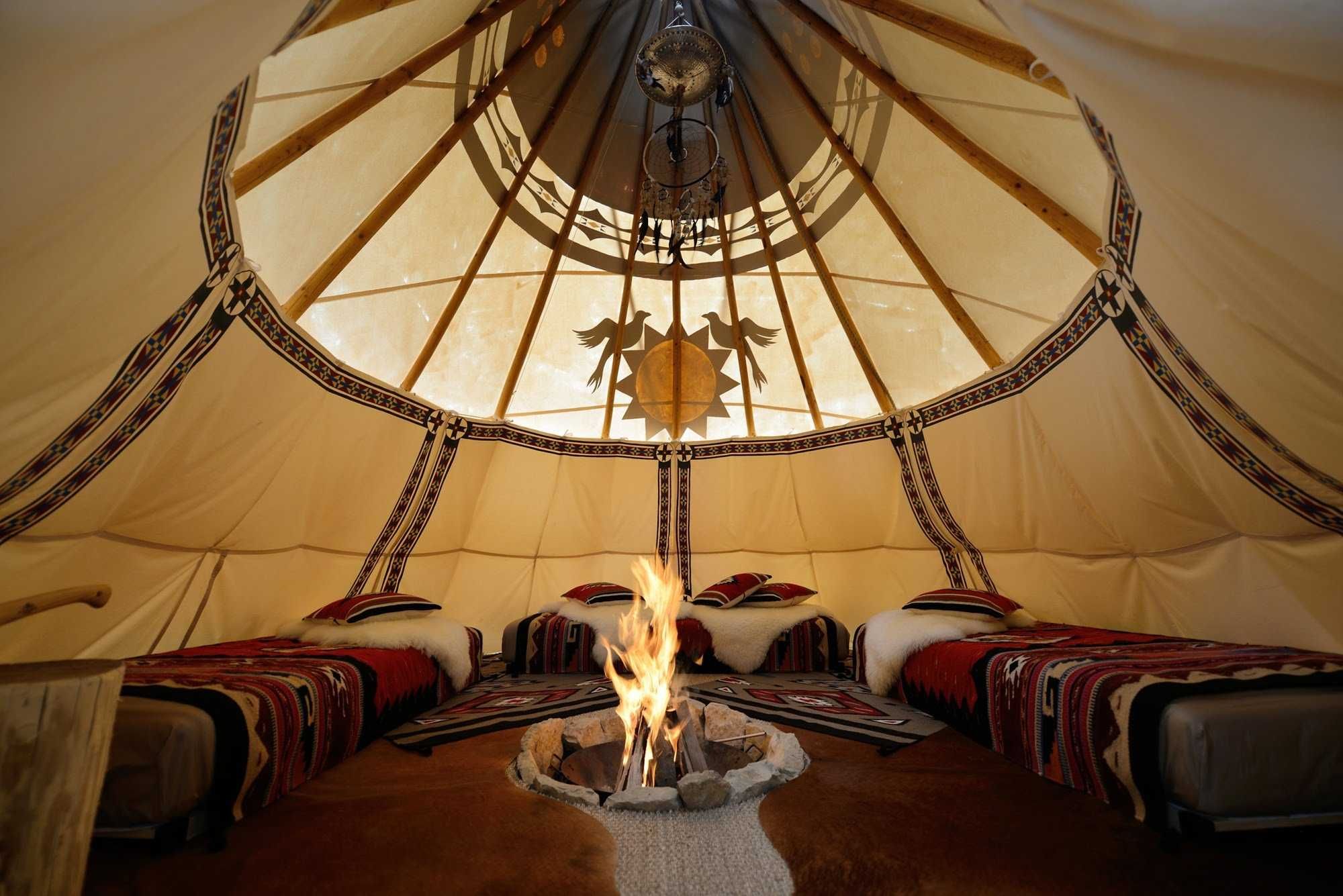 Tipi Wigwam Indiański Namiot na Kemping 26 M2