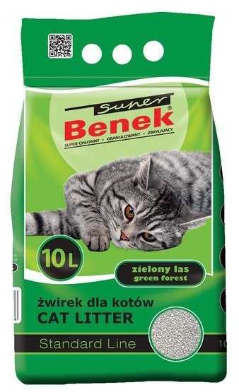 Żwirek bentonitowy Super benek 10l mix Zoolandia