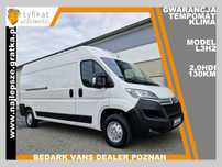 Citroën Jumper, L3H2, 2018 XII, tempomat, klima, czujniki  L3H2, 2018 XII, Gwarancja, klima, tempomat,