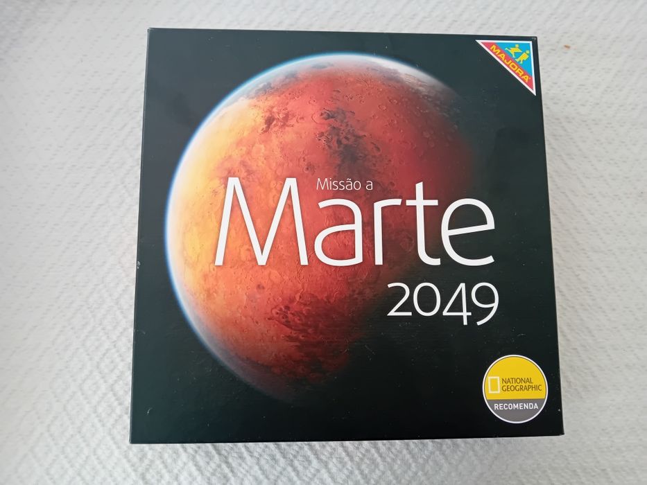 Jogo de tabuleiro missão a Marte novo