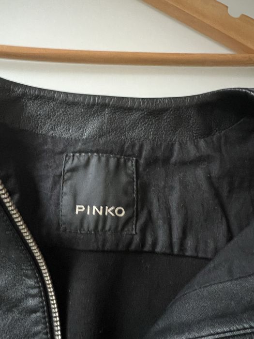 Куртка-жакет жіночп шкіряна Pinko