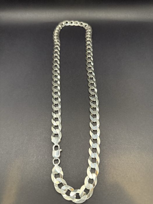 Łancuszek srebrny pancerka 63g srebro 925