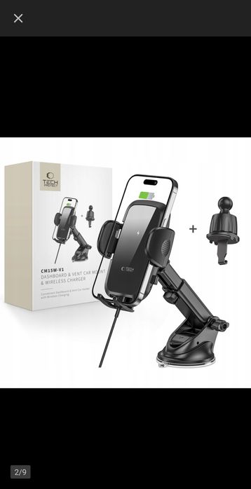 Uchwyt samochodowy ładowarka 15W do IPhone