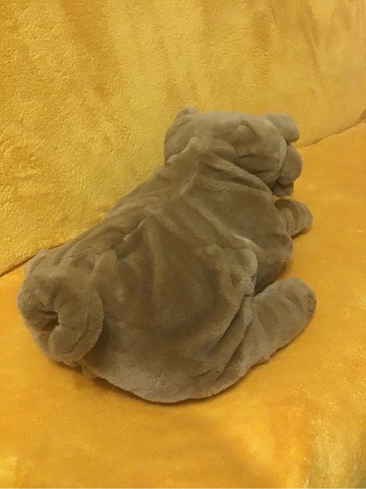 Мяка іграшка шарпей велика собачка пес