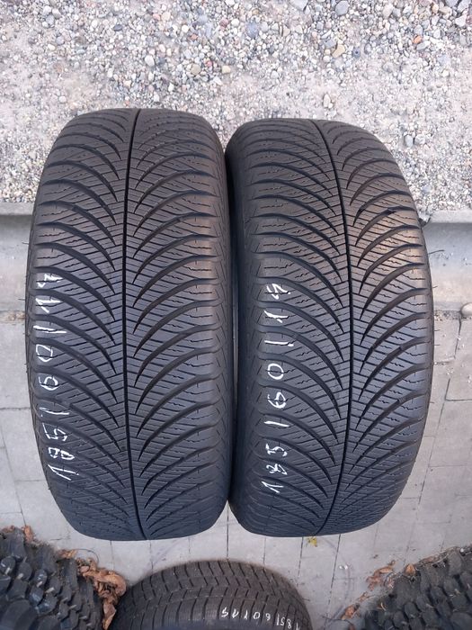 2x Opony Używane Całoroczne 185/60R14 Goodyear