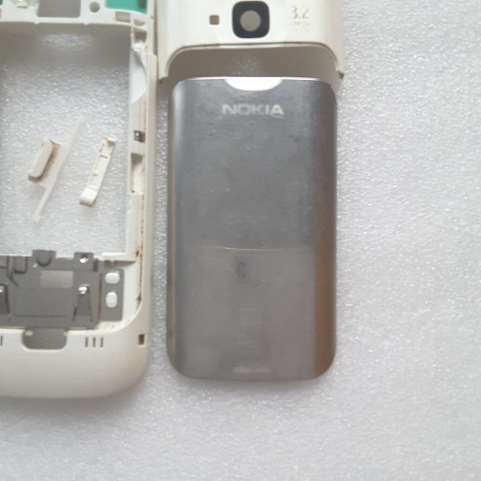 Корпус телефонаNOKIA С 5-00, белый б/у, заводской оригинал