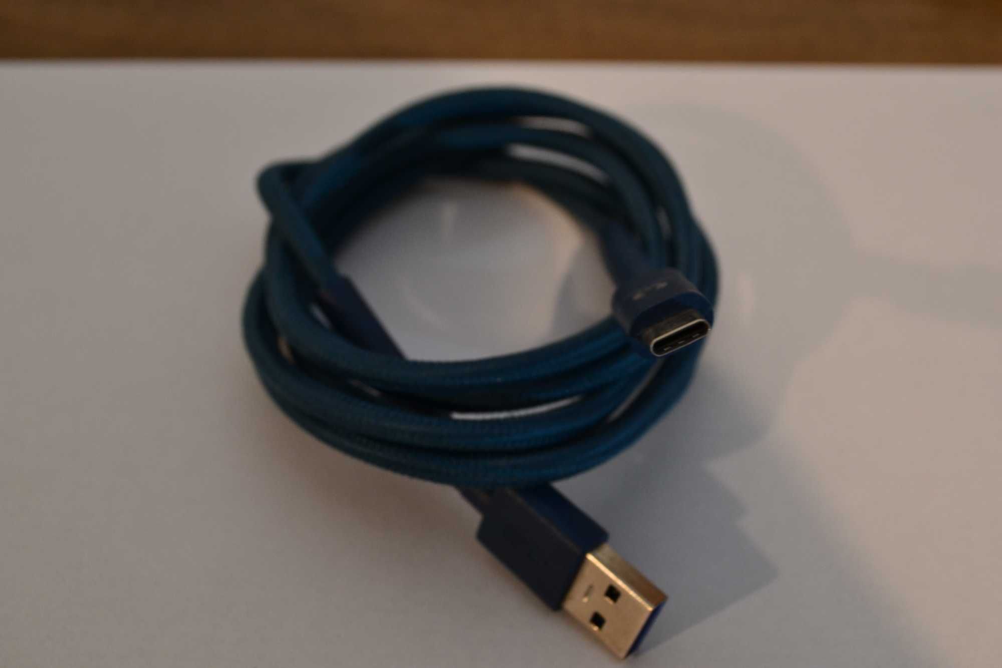 Supermocny kabel USB - USB C Rebel'n'Fresh o długości 155 cm