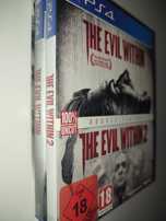 Zestaw Gra PS4 The Evil Within 1 i 2 komplet gry PlayStation 4 Mafia