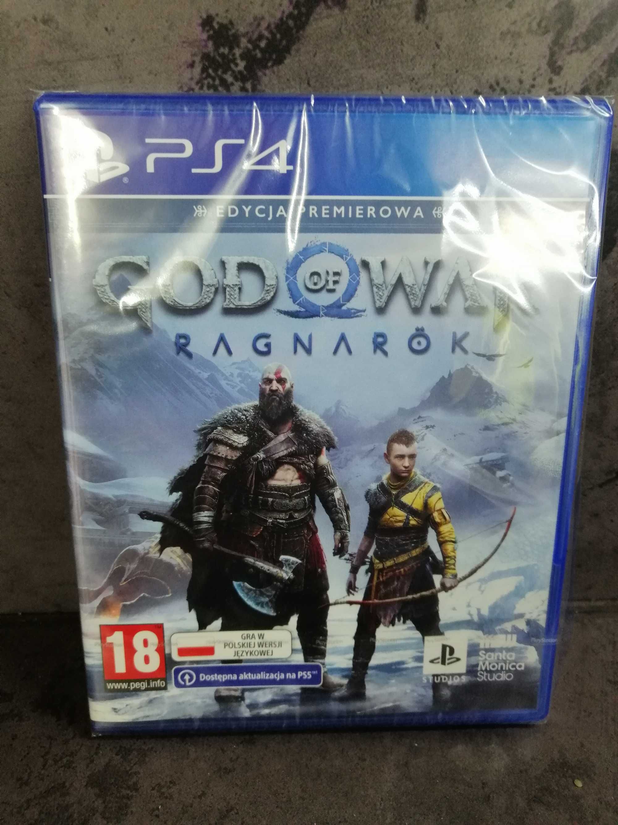 God of War Ragnarok Ps4 PL