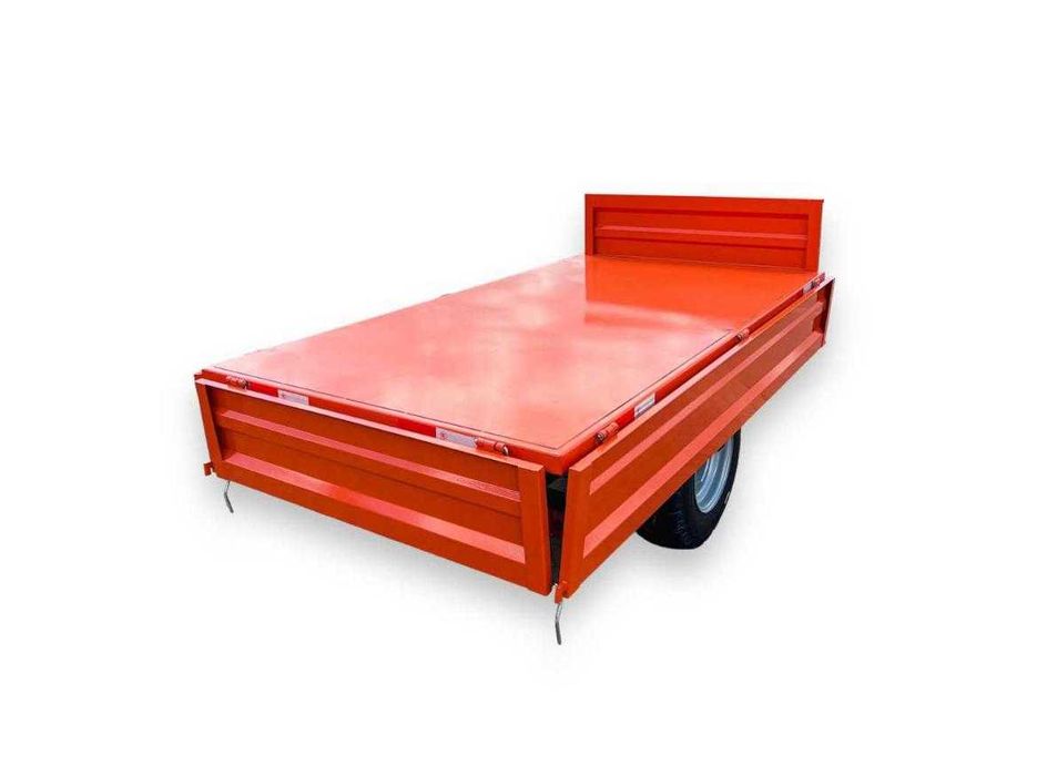 Przyczepa mega solidna , z kierem "Sansen 3T2W" , DMC 3500kg