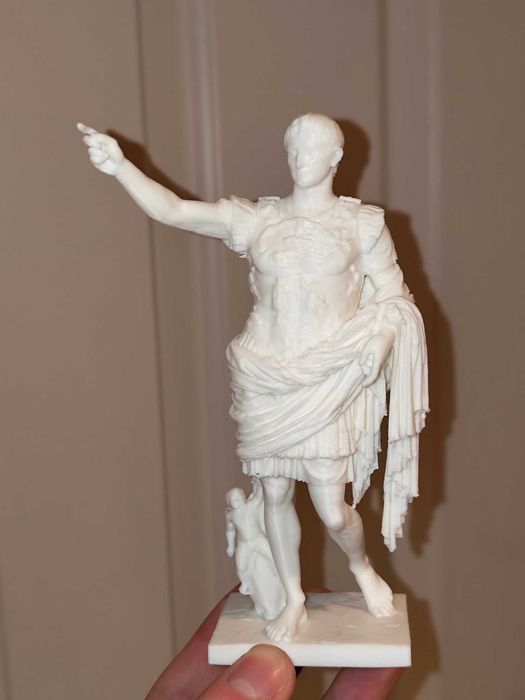 statuetka August z Prima Porto (Augustus of Prima Porta) Druk 3d PLA