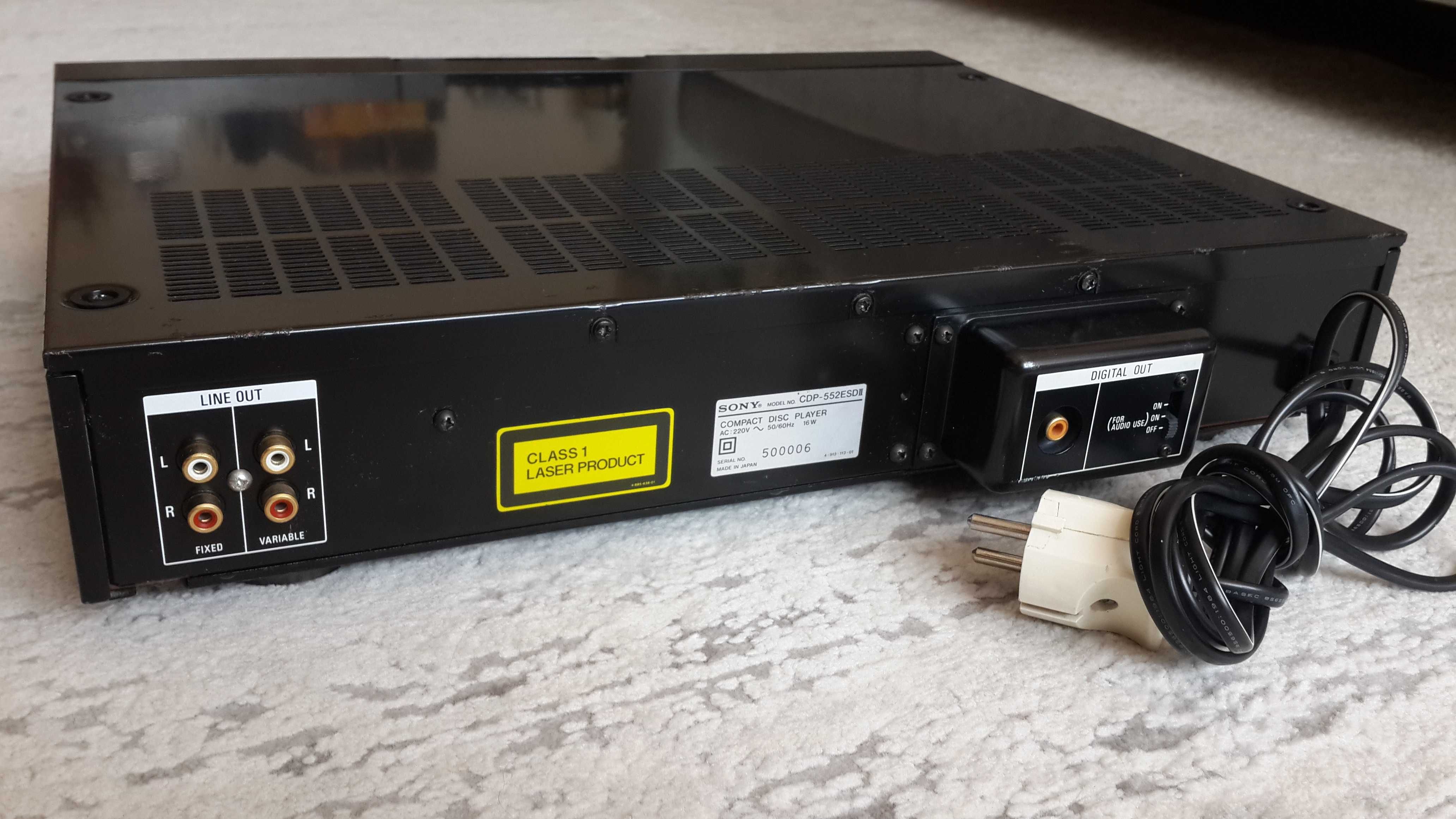 CD Sony CDP-552esD II , Sony CDP-X333ES