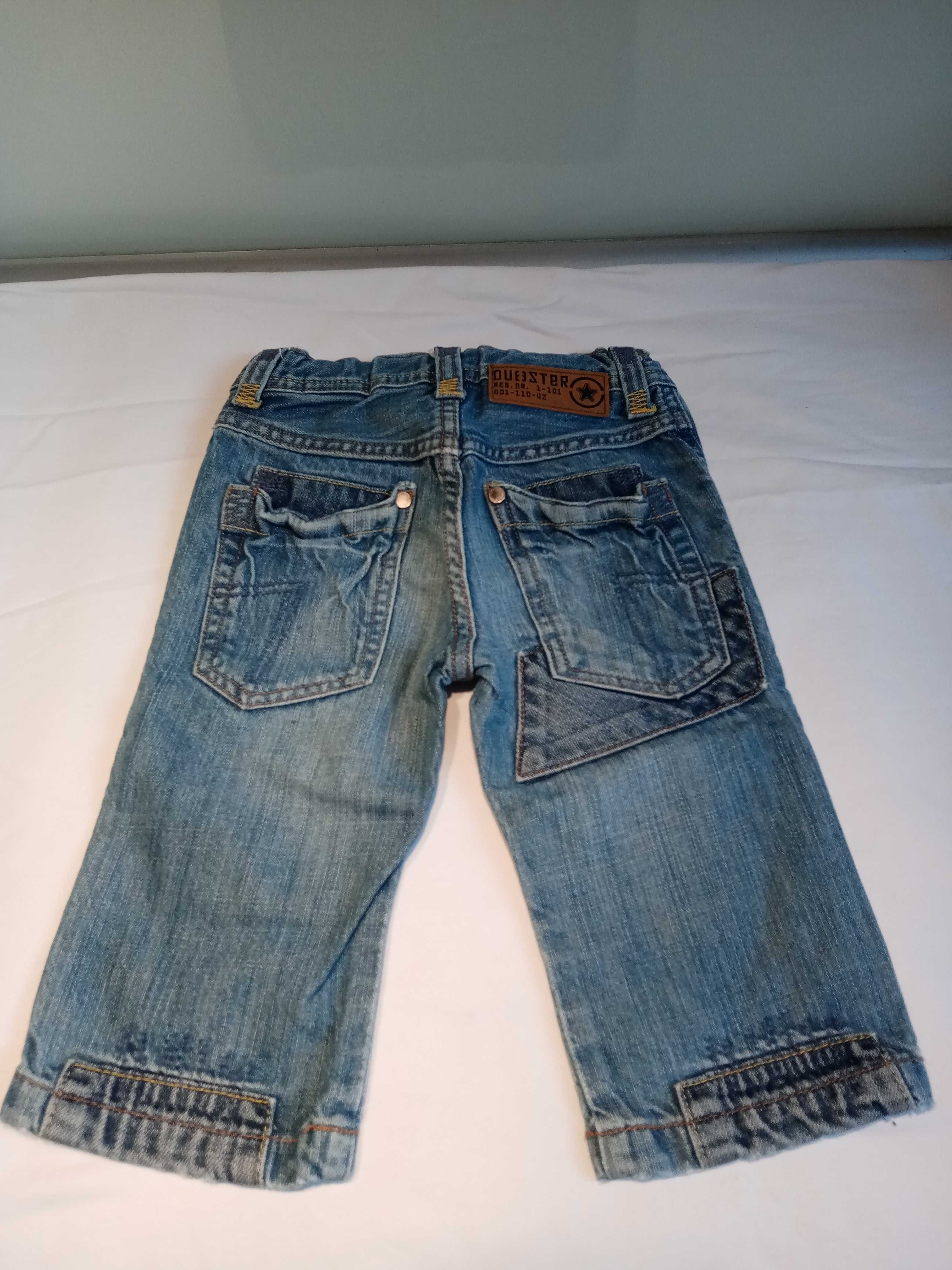 spodnie jeansy rozmiar 86